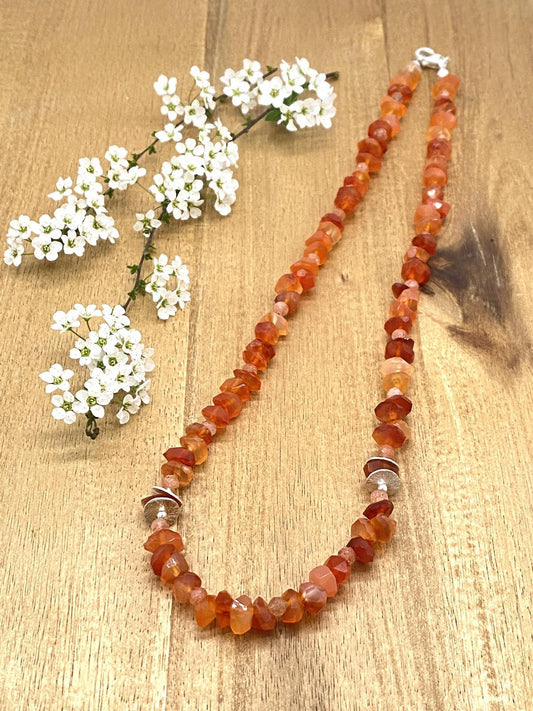 Carnelian necklace