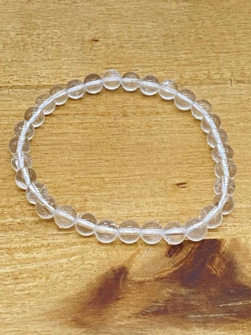 Rock crystal bracelet