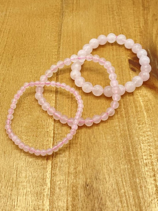 Rose quartz bracelet