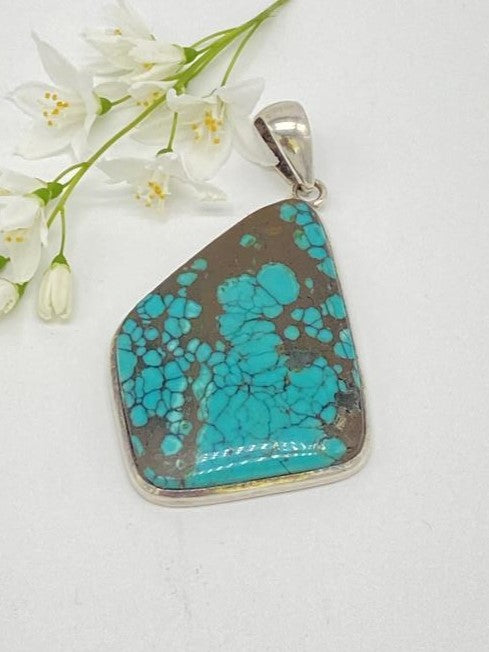 Turquoise from Tibet L pendant