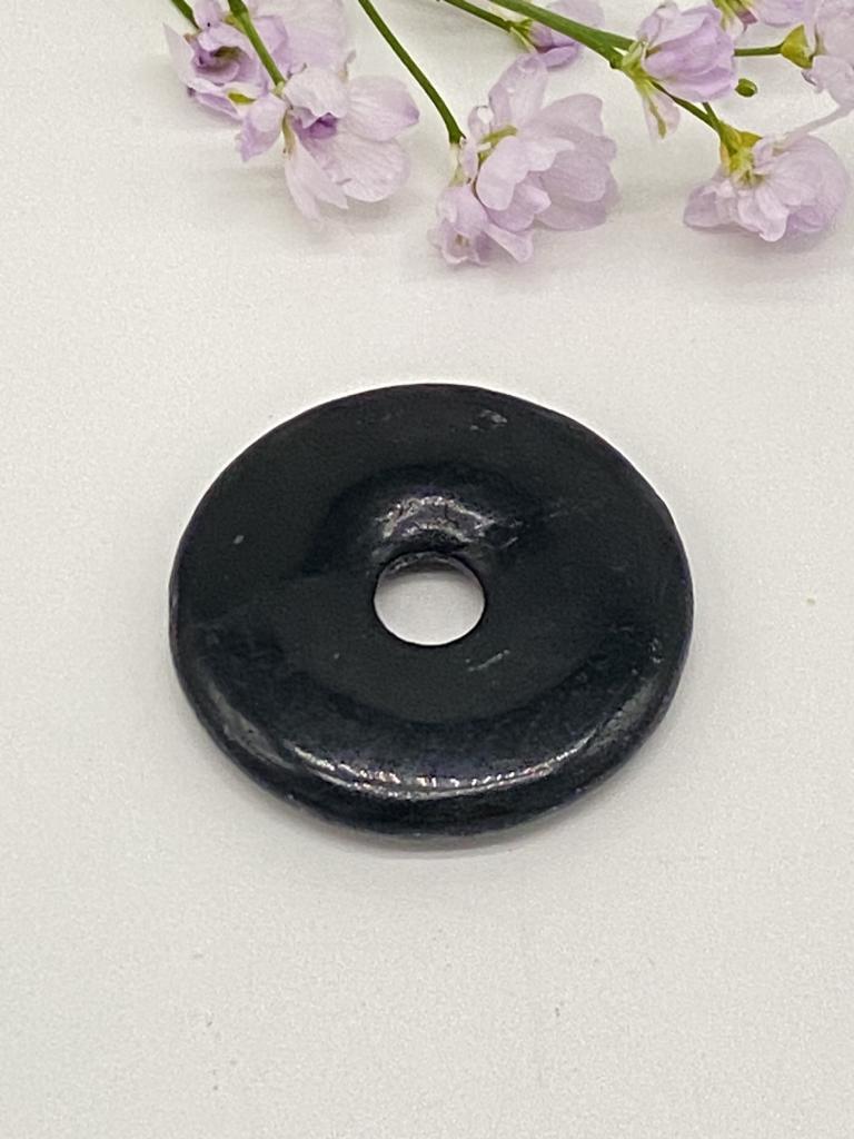 Turmalin schwarz Donut 40mm