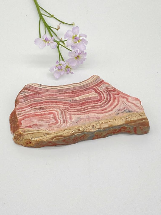 Rhodochrosite disc