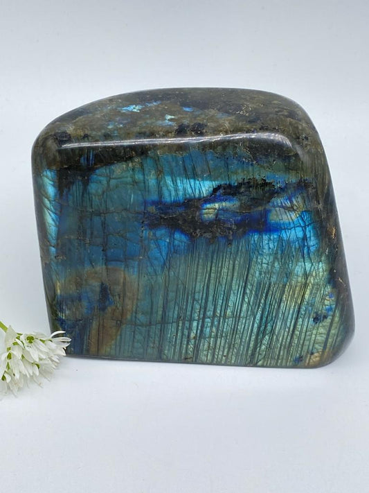 Labradorite polished