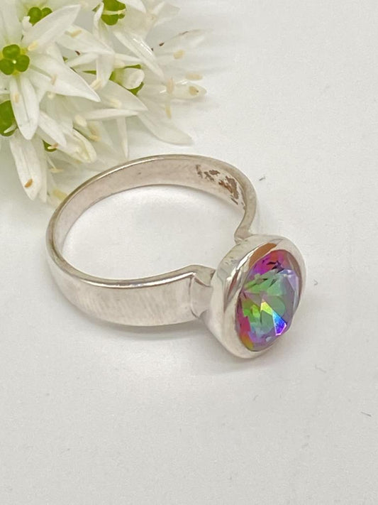 Mystic Topaz Ring