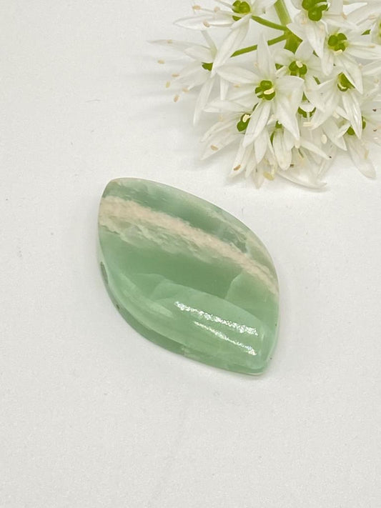 Moonstone green pendant