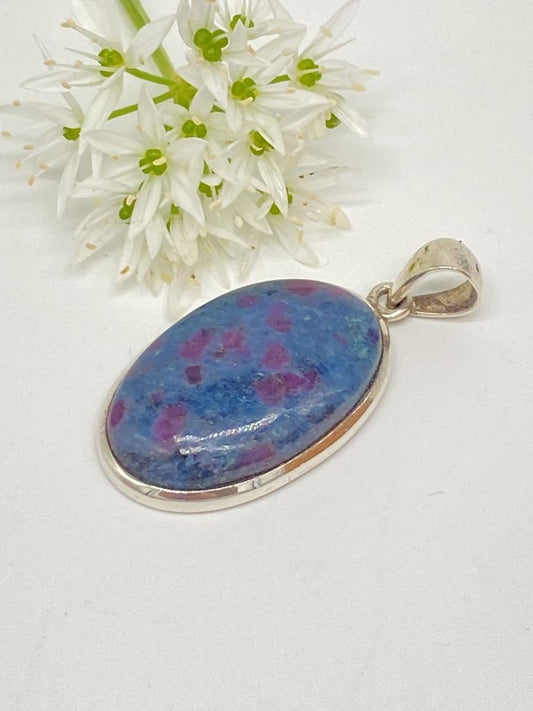 Ruby-Kyanite Pendant