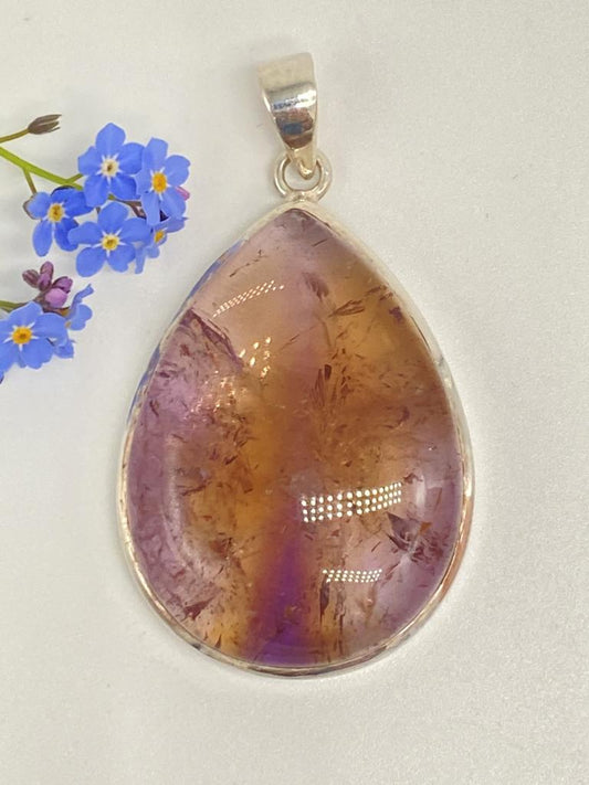 Ametrine pendant 925 silver