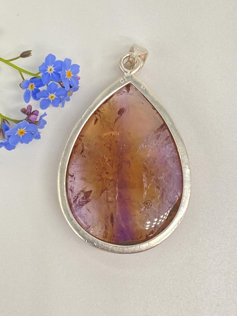 Ametrine pendant 925 silver