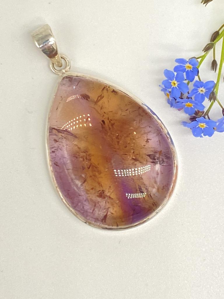 Ametrine pendant 925 silver