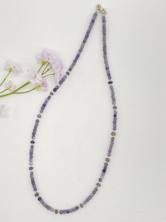 Iolite necklace