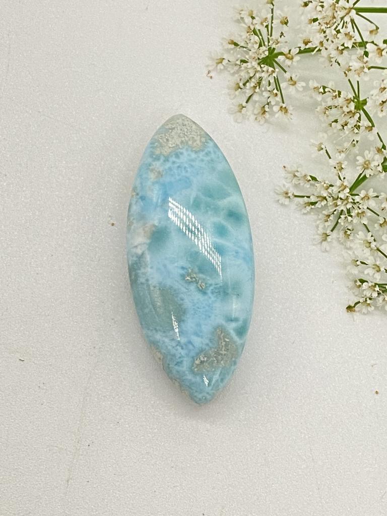 Larimar Navette Anhänger