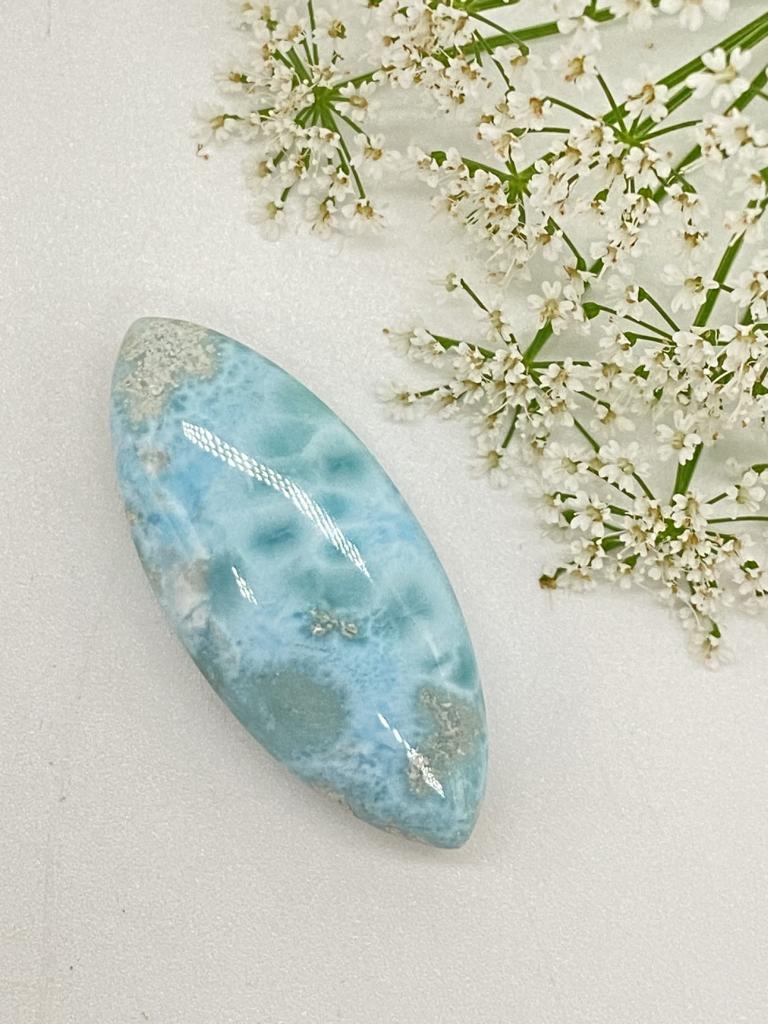 Larimar Navette Anhänger