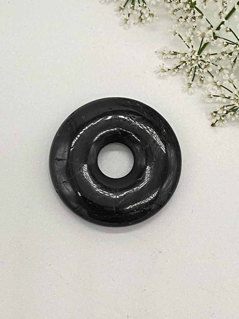 Turmalin schwarz Donut 30mm