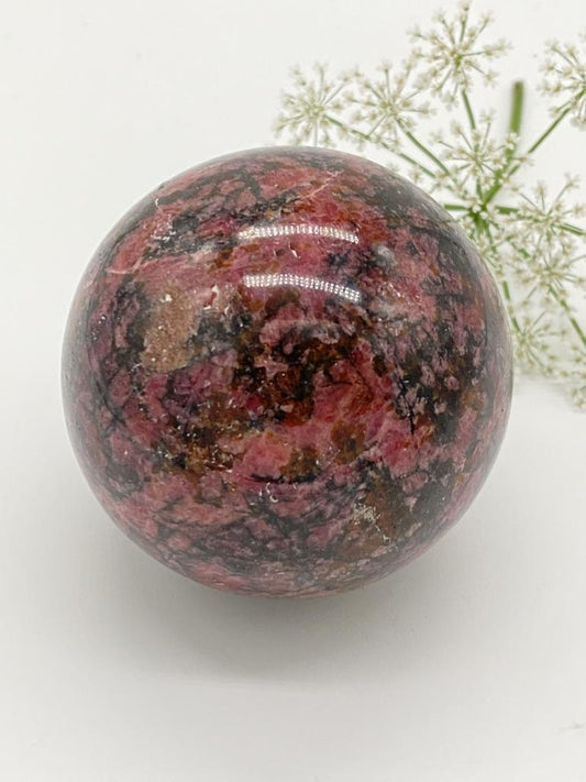 Rhodonite ball 