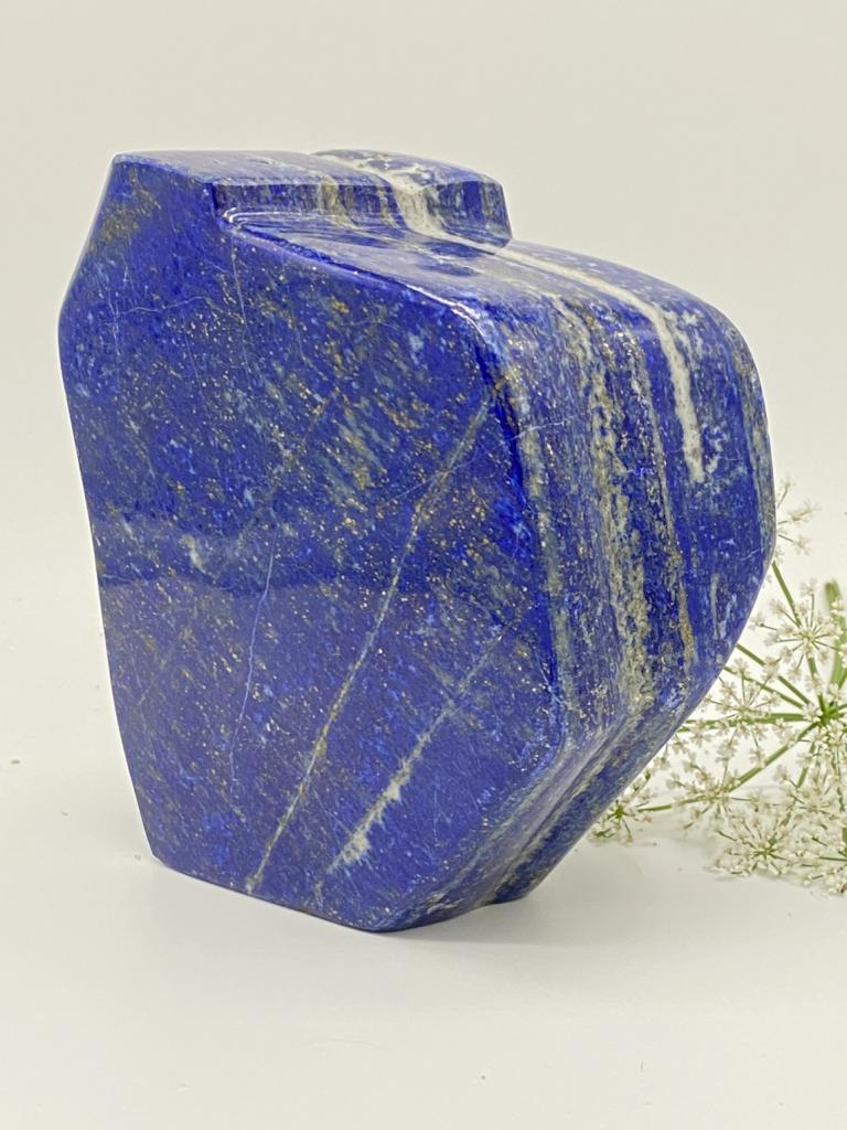 Lapis lazuli freeform polished 