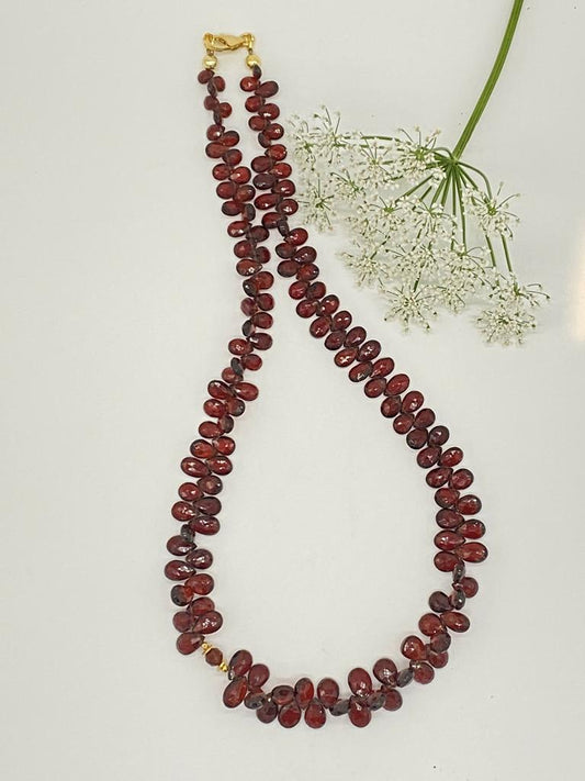 Garnet necklace