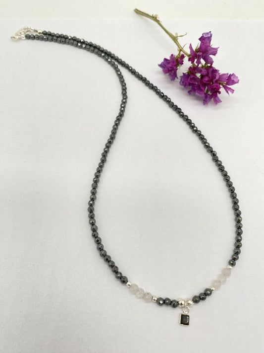 Hematite necklace