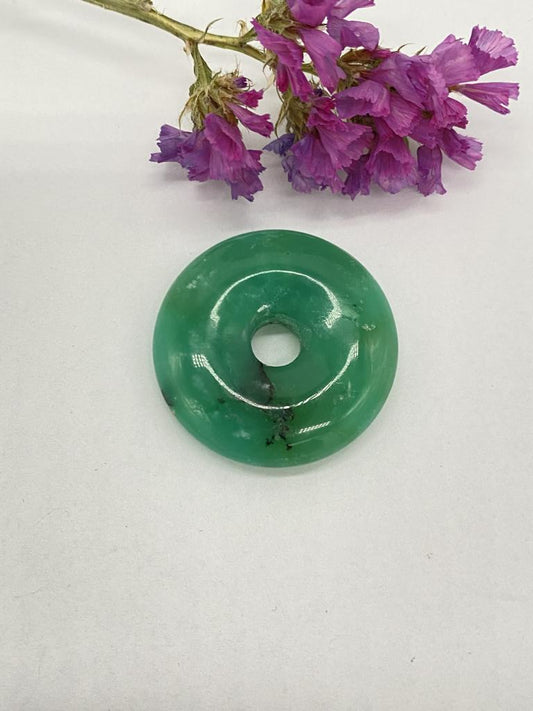 Chrysoprase Donut 30mm Unique