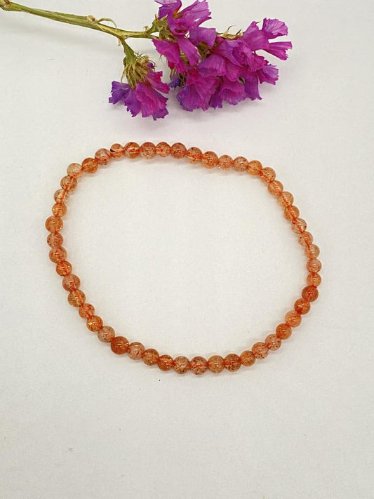 Sunstone AA Bracelet 3.5mm Beads