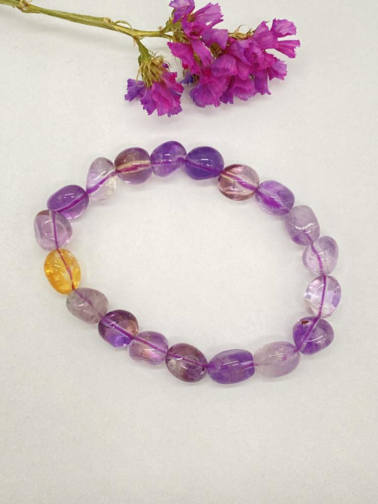 Ametrine Nugget Bracelet 